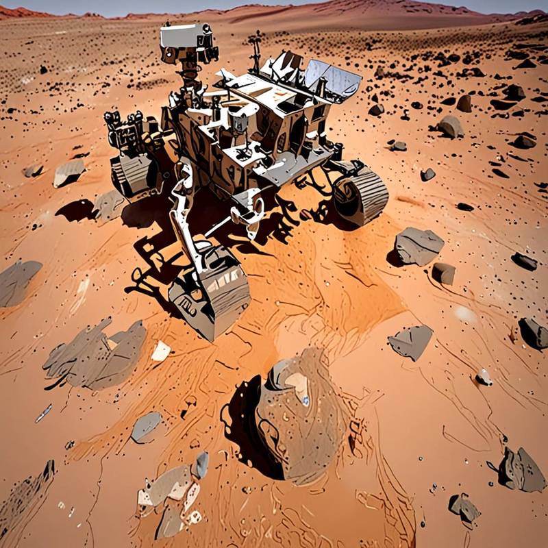 curiosity-wins-a-gritty-fight-with-a-martian-stone